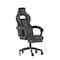 Flash Furniture Black LeatherSoft Gaming Chair with Skater Wheels CH-00288-BK-BK-RLB-GG - alternate 5